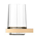 Стакан Keuco Edition 11 подвесной хрустальный brushed brass 11150259000