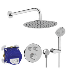 Душевой комплект Ideal Standard Navigo термостатический верхний душ 25 см хром A7771AA