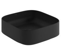 Раковина-чаша KLUDI RESA C квадратная 40x40 см черный матовый 58CW3039