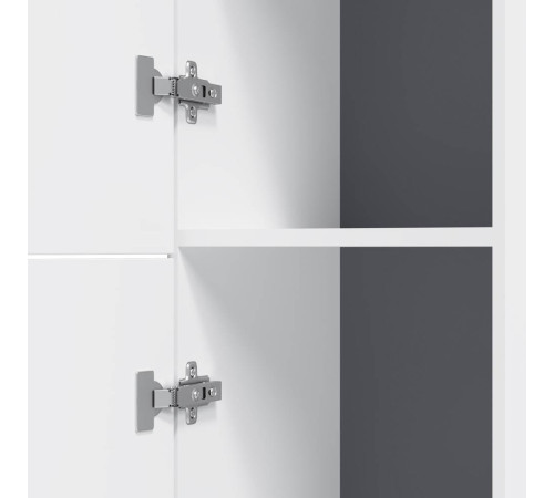 Шкаф-пенал напольный AM.PM Gem 30 см левый белый глянец M90CSL0306WG