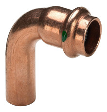 Угольник 90° Viega Profipress медь 42 мм однораструбный 291709
