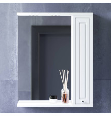 Зеркальный шкаф с подсветкой AM.PM Gem 60 см правый белый глянец M41MPR0601WG