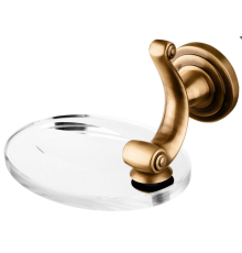 Мыльница стеклянная Migliore On бронза ON12392