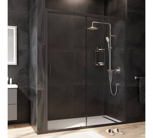 Дверь душевая в нишу AM.PM Gem 150x195 см раздвижная W90G-150-1-195BT