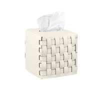 Салфетница ADJ Bottega 12х12х12 см панна котта/белый 0115.16/10