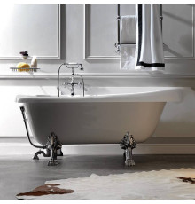 Ванна отдельностоящая Kerasan Retro 170х77 см белая ножки хром 105590