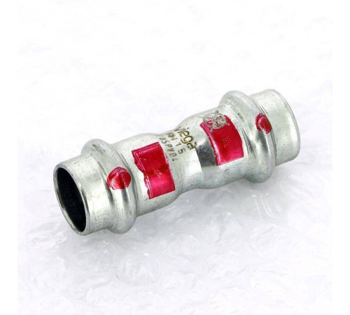 Муфта пресс Viega Prestabo 15 мм оцинкованная сталь 557980