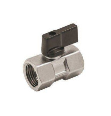 Кран шаровой Oventrop Mini 1/4 ВВ ручка-бабочка EV921414