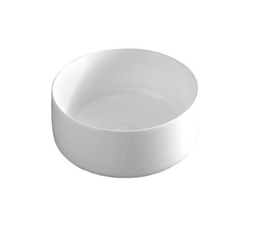 Раковина накладная Artceram Cognac Ø 35 см Saniglaze белый глянцевый COL004 01 34