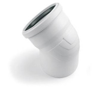 Отвод REHAU RAUPIANO PLUS 30° 110 мм 11234341001