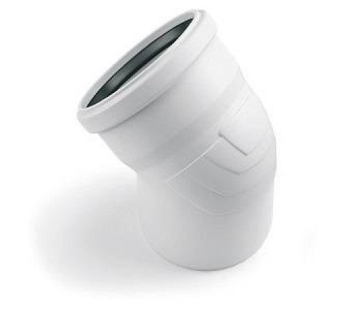 Отвод REHAU RAUPIANO PLUS 30° 110 мм 11234341001