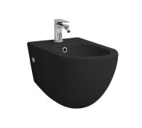 Биде подвесное Artceram FILE 2.0 36x52 см 1 отверстие черный FLB001 03 00