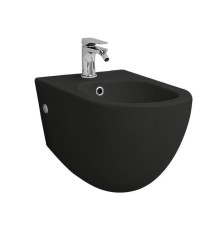 Биде подвесное Artceram FILE 2.0 36x52 см 1 отверстие черный FLB001 03 00