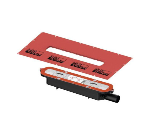 Сифон для душевого профиля TECE TECEdrainprofile низкий DN 40 боковой выпуск 673001