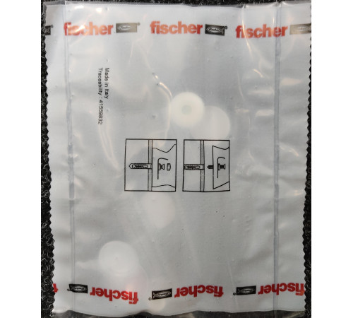 Комплект вертикальных крепежей SIMAS для унитаза и биде хром/белый F90cr/bi