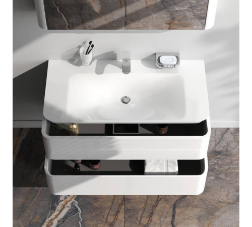 Тумба под раковину подвесная AM.PM Inspire V2.0 100 см белый глянец M30FHX1002WG