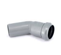 Отвод канализационный Sinikon Стандарт 40 мм 45° 504017.R