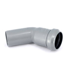 Отвод канализационный Sinikon Стандарт 40 мм 45° 504017.R