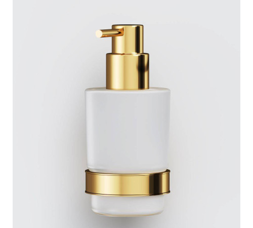 Диспенсер для жидкого мыла AM.PM X-Joy настенный золото стеклянный A85A36999