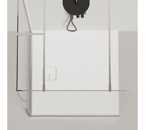 Душевой поддон Salini Oasi 100х100 см S-Stone белый матовый 120324M