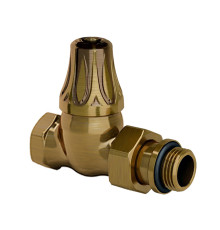 Клапан запорный прямой SR Rubinetterie Floral Old Style 1/2 бронза 0397-1500Z000