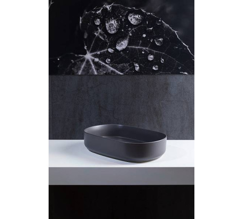 Раковина накладная Allen Brau Fantasy 55 см серый 4.11022.AN