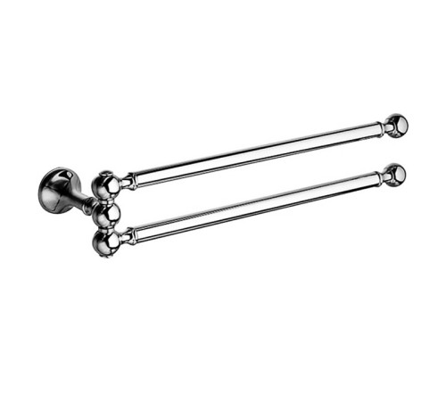 Держатель для полотенца Reperton поворотный двойной хром RE 214.51