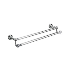Держатель для полотенца Reperton 2 перекладины 60 см хром RE 217.51