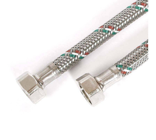 Гибкая подводка для воды Uni-Fitt DN 8 1/2 ВВ 200 см нержавеющая сталь 500S2020