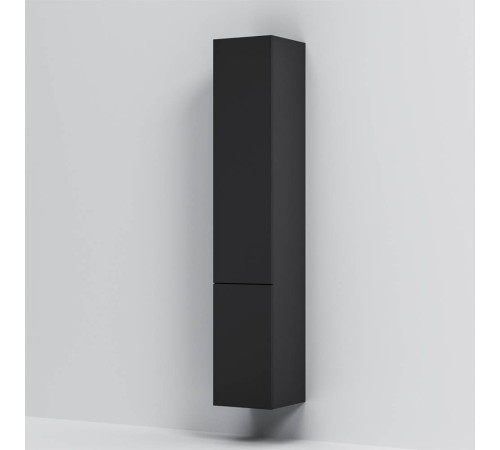 Шкаф-пенал подвесной AM.PM Gem 30 см правый черный матовый M90CHR0306BM