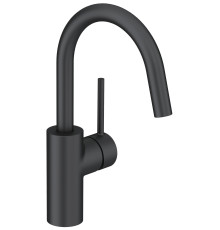 Смеситель для раковины Kludi Bozz 185 мм черный матовый 380283976