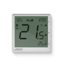Термостат ENGO Controls EFAN встраиваемый программируемый WiFi черный EFAN230B