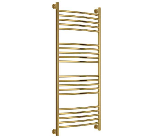 Полотенцесушитель водяной Сунержа Богема+ с полкой 500x1200 мм золото 03-0221-1250