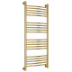 Полотенцесушитель водяной Сунержа Богема+ с полкой 500x1200 мм золото 03-0221-1250