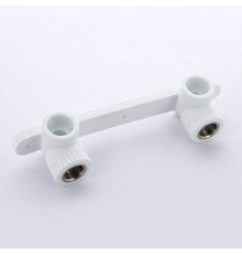 Водорозетка двойная на планке Pro Aqua 20х1/2 внутренняя резьба PA280008P