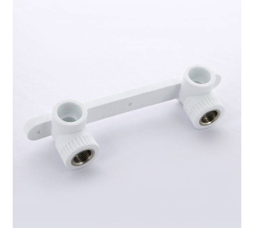 Водорозетка двойная на планке Pro Aqua 20х1/2 внутренняя резьба PA280008P