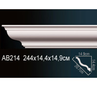 Карниз потолочный Perfect AB214 полиуретановый AB214