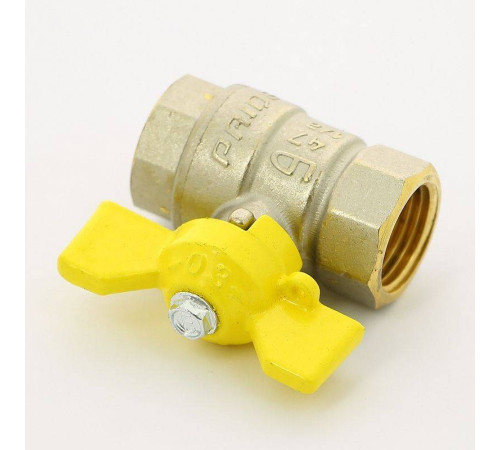 Кран шаровой LD Pride НВ 3/4 полнопроходной бабочка 47.302.20