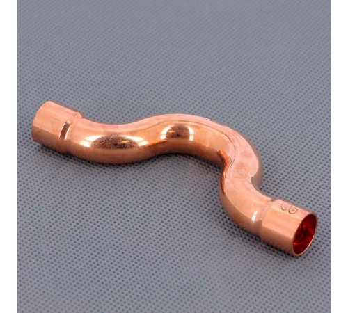 Обвод медный HAILIANG 95002A двухраструбный под пайку 18 мм HL100148