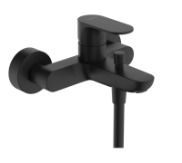 Смеситель для ванны и душа Hansgrohe Rebris S однорычажный встраиваемый черный матовый 72443670