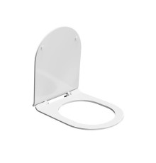 Сиденье для унитаза Kerama Marazzi Plaza Modern белое глянцевое PLMR.seat.02\WHT