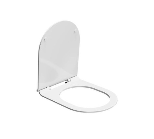 Сиденье для унитаза Kerama Marazzi Plaza Modern белое глянцевое PLMR.seat.02\WHT