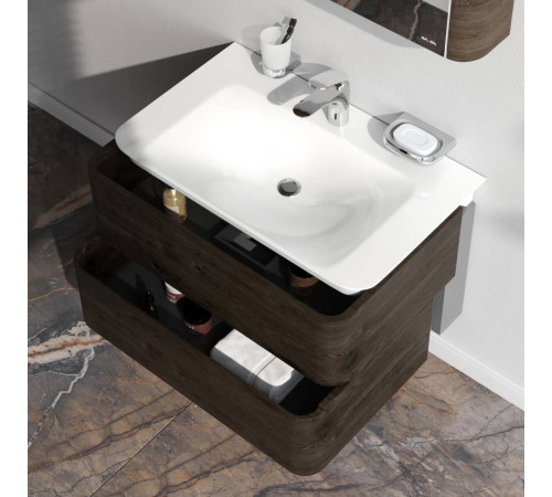 Тумба под раковину подвесная 80 см AM.PM Sensation табачный дуб M30FHX0802TF