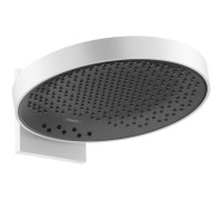 Верхний душ hansgrohe Rainfinity 360 3jet с настенным креплением матовый белый 26234700