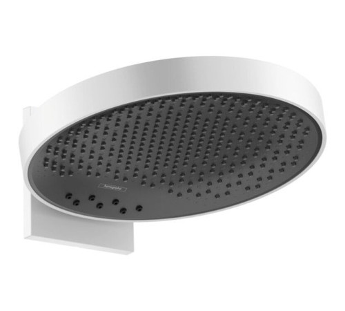 Верхний душ hansgrohe Rainfinity 360 3jet с настенным креплением матовый белый 26234700