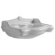 Раковина с пьедесталом Azzurra Jubilaeum 90x56 см 1 отверстие JULP0905500MBI