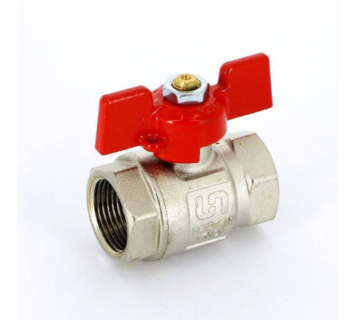 Кран шаровой Uni-Fitt ETALON 3/4 ВВ полнопроходной бабочка 110T3000