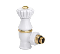 Клапан угловой SR Rubinetterie Liberty 1/2 x 3/4 белый 0325-2000V00A