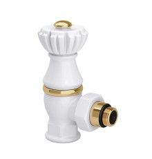 Клапан угловой SR Rubinetterie Liberty 1/2 x 3/4 белый 0325-2000V00A