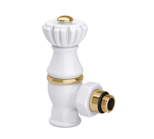 Клапан угловой SR Rubinetterie Liberty 1/2 x 3/4 белый 0325-2000V00A